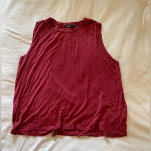red tank top